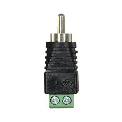 Safire CON295 - Safire connector, RCA male, Output +/ of 2 terminals,…