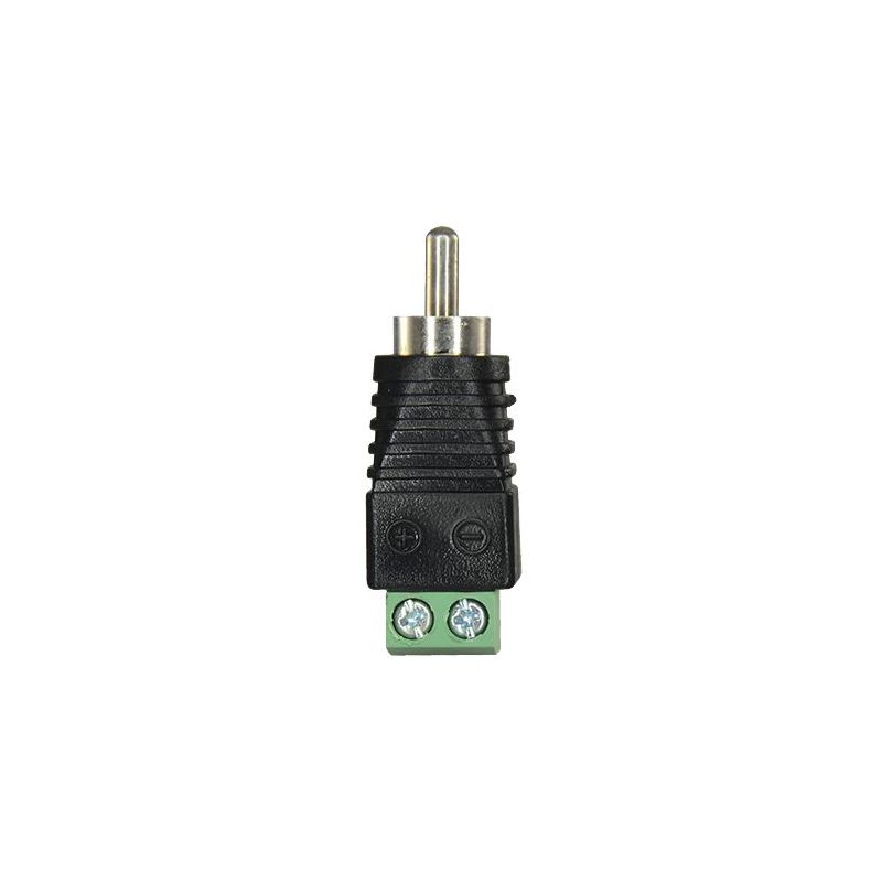 Safire CON295 - Conector SAFIRE, RCA macho, Salida +/ de 2 terminales,…