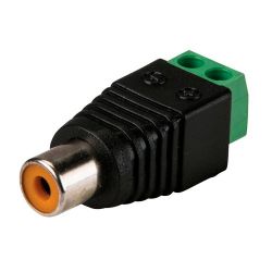 Safire CON296 - Conector, RCA hembra, Salida +/ de 2 terminales, 36 mm…