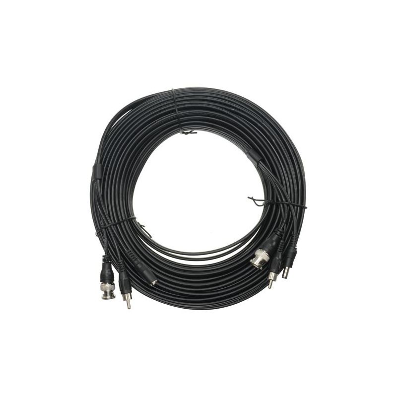 Safire COX20A - Cable combinado RG59 + Audio + DC, Mini RG59 con…