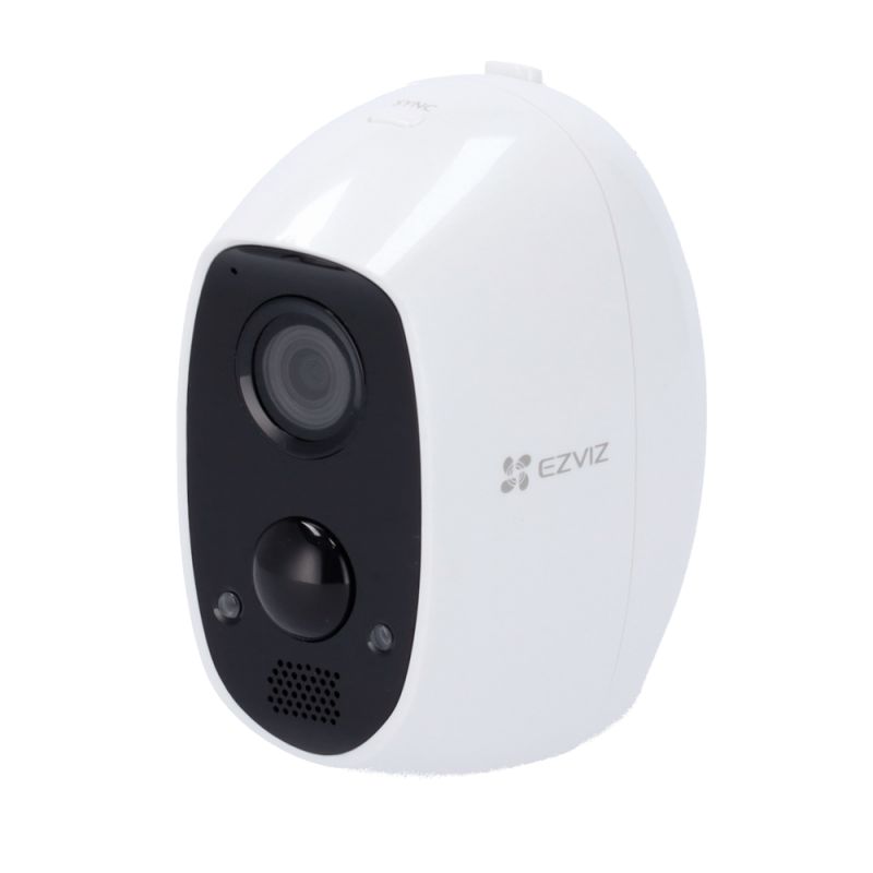 Hikvision EZ-C3A - Cámara IP Ezviz Wifi a batería, Detector PIR real,…