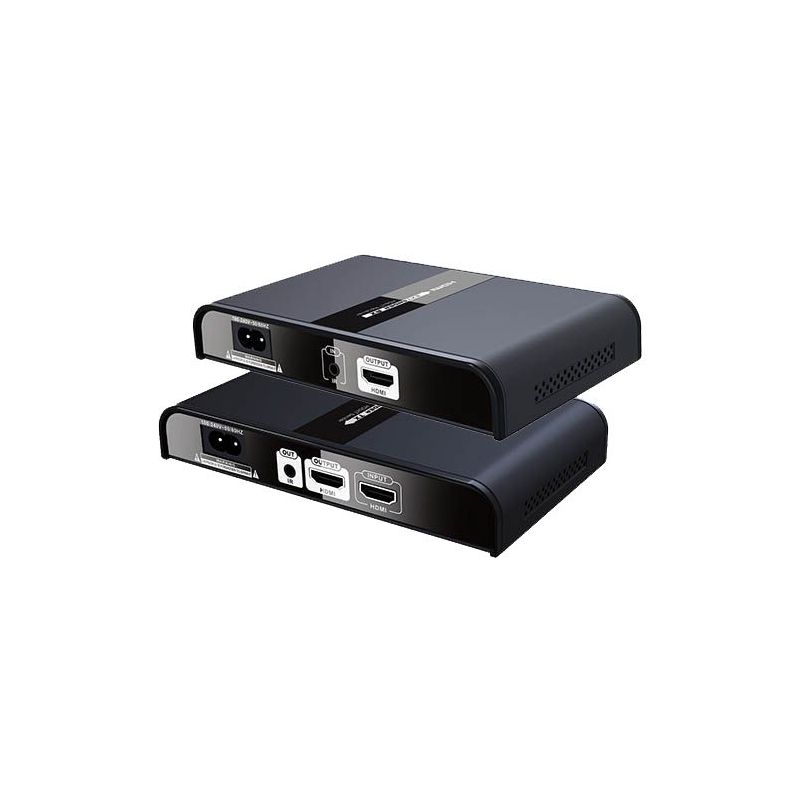 HDMI-EXT-PLC - Extensor HDMI por red eléctrica, Emisor y receptor,…