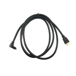 HDMI1L-2 - HDMI cable, HDMI type A male connectors, Bent…