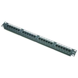 PP-24 - Patch panel of 24 ports UTP/RJ45, Rack mountable,…