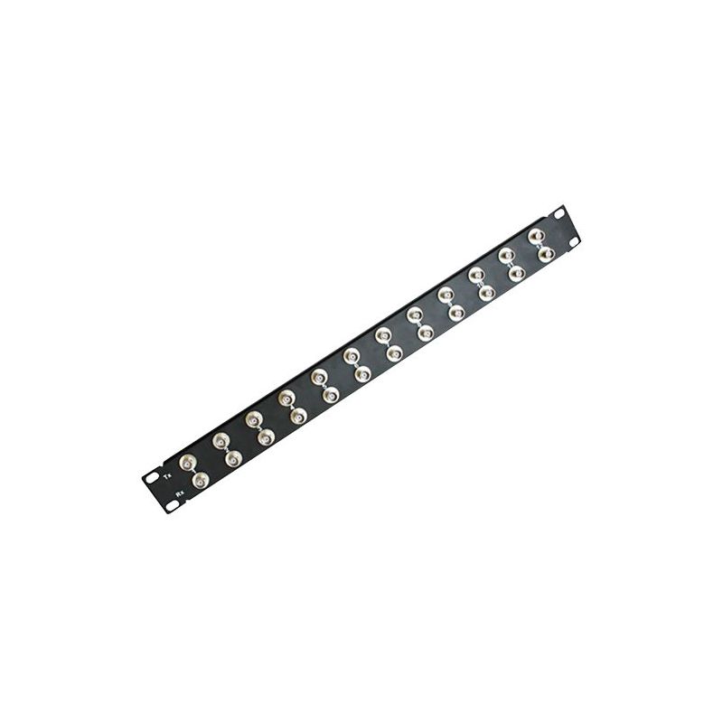 PP-24BNC - Patch Panel, 24 puertos, BNC, Pasivo, Enrackable, 1U