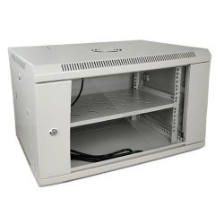 RACK-6UG - Rack cabinet for wall, Up to 6U rack of 19", Up to 60…