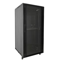 RACK-F18UN - Armário rack para chão, Até 18U rack de 19", Até…