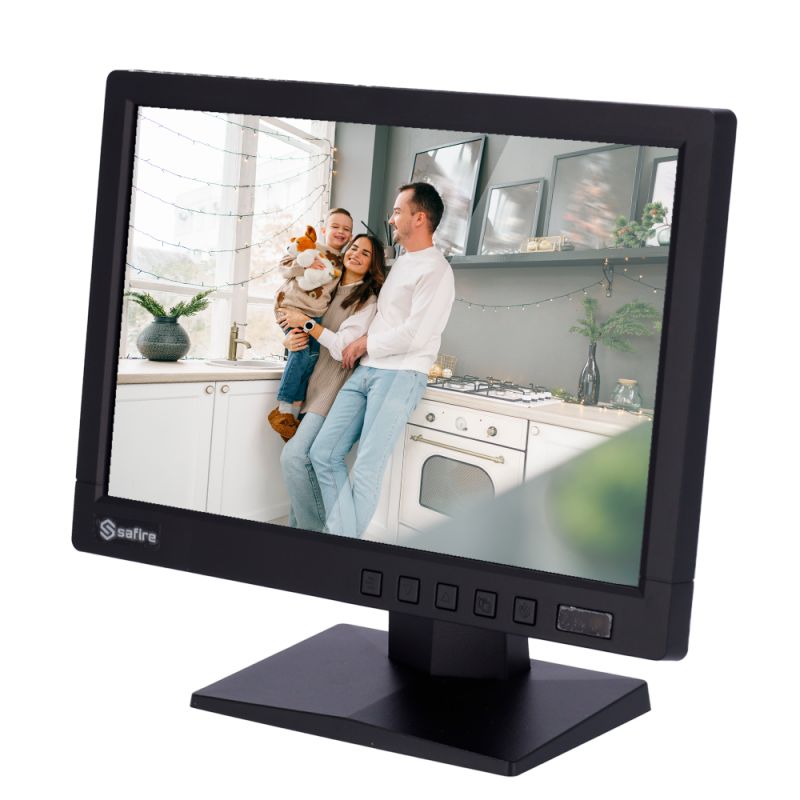 Safire SF-MNT10BNC - Monitor SAFIRE LED 10", Designed for surveillance use,…