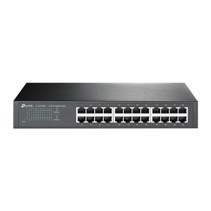 Tp-Link TL-SG1024D - TP-LINK, Switch para área de trabalho Gigabit, 24…