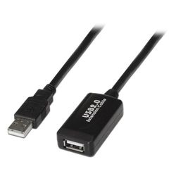 USB1-5 - Extenseur USB 2.0, Longueur 5,0 m, Connecteurs USB A…