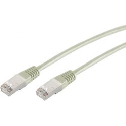 Câble de réseau RJ45 0.5m Cat 6 S/FTP PIMF et LSZH 250MHz Gris