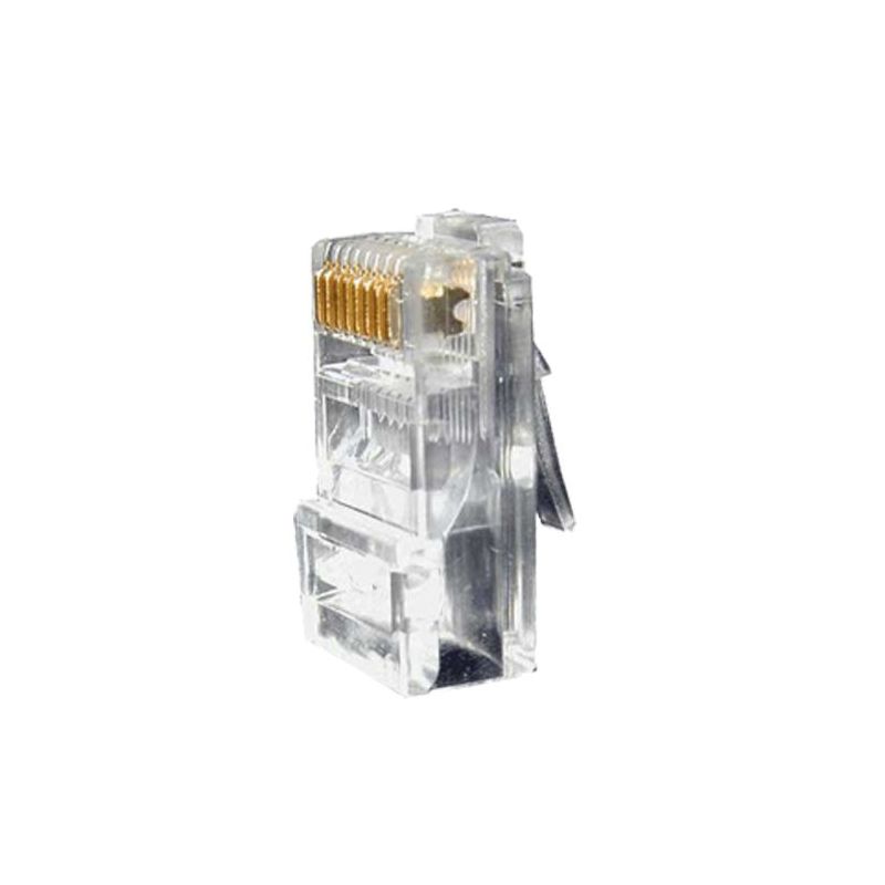 CON300 - Conector, RJ45 para cravar, Compatível com cabo UTP,…