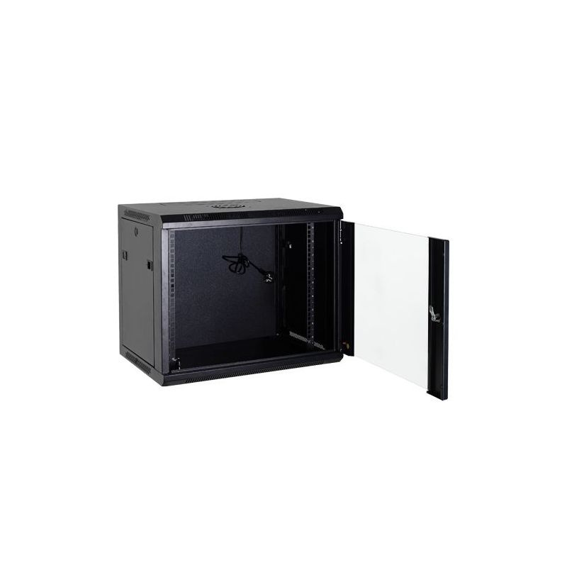 RACK-4U - Armário rack para parede, Até 4U rack de 19", Até…