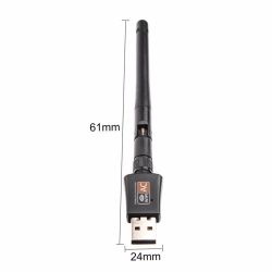 USB WiFi Adapter ac 600Mbps Dual Band 2.4GHz/5.8GHz