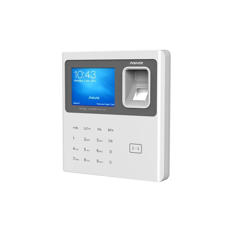 Anviz W1-ID - ANVIZ Time & Attendance Terminal, Fingerprints,…