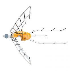 Antena Terrestre ELLIPSE UHF (C21-48) G 38dBi LTE700 + Fonte de alimentação 5795 Televes