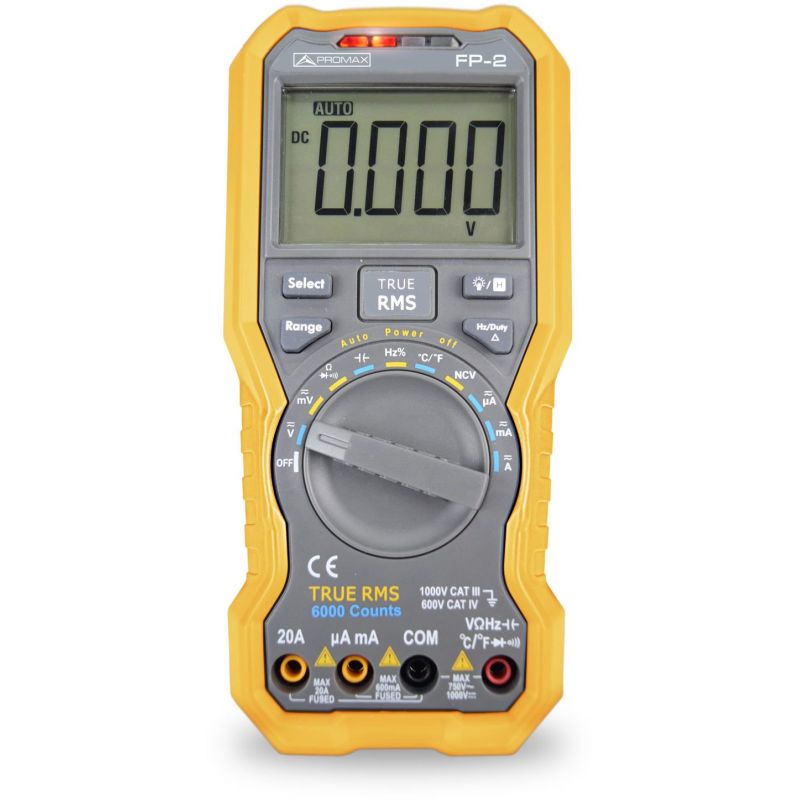 Promax FP-2 True RMS digital multimeter