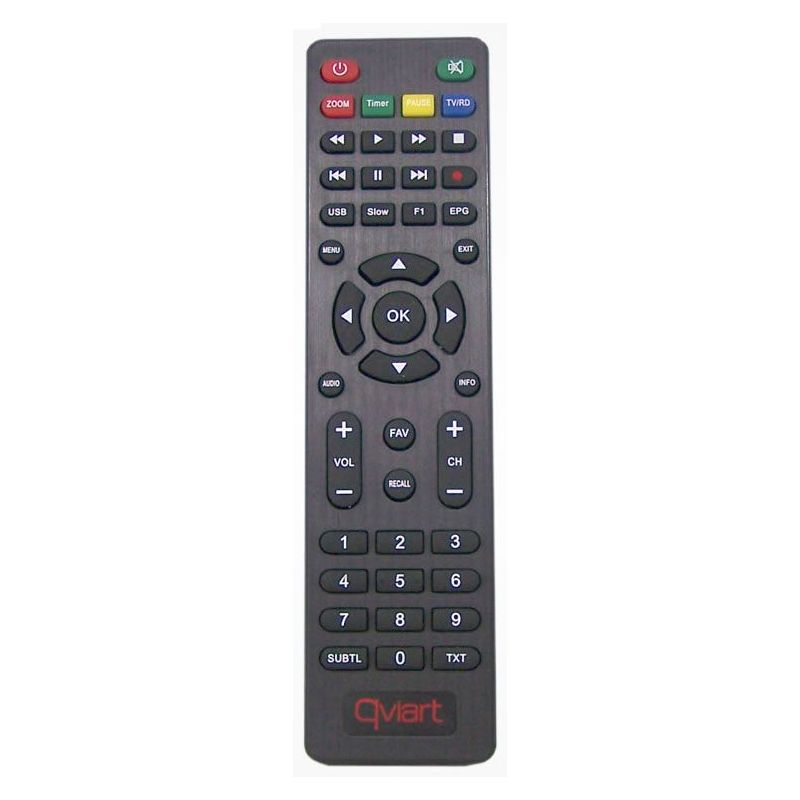 Original remote control for Qviart T2 h.264/h.265 (TDT)