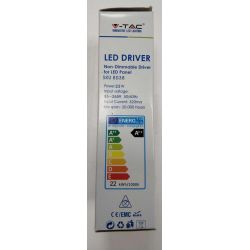 Led Driver Pilote non dimmable pour panneau led 22W 85-265V