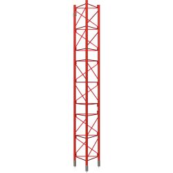 Secção intermédia Galvanizado a quente 3m Torre 450XL Vermelho