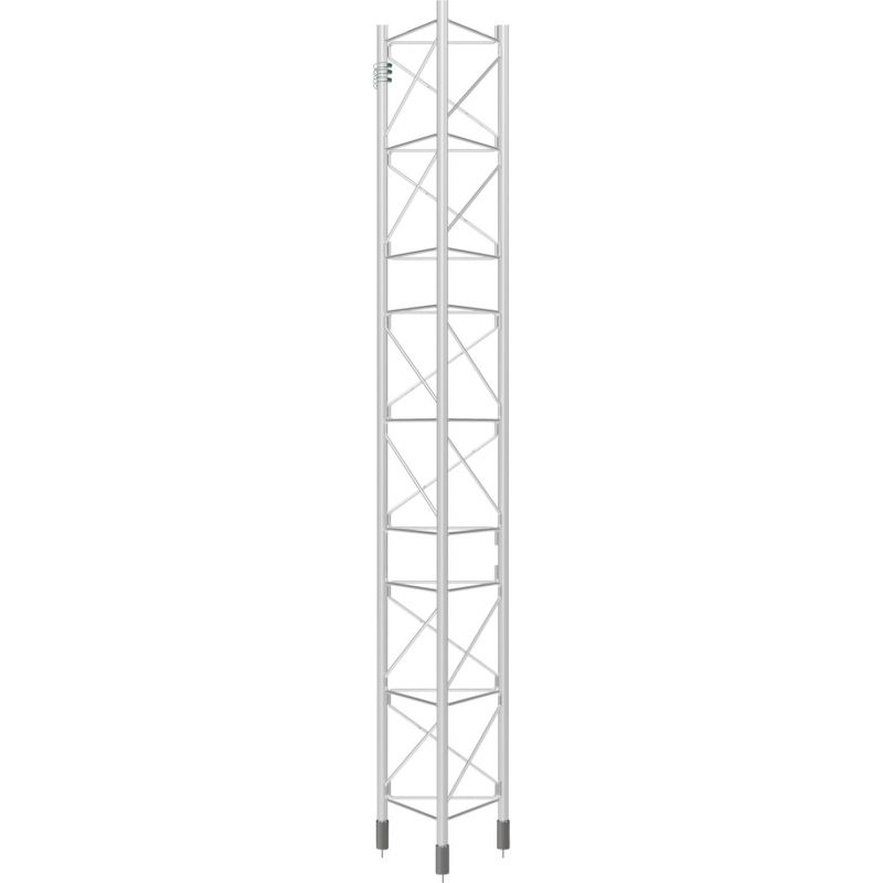 Intermediate Section reinforced Galvanized hot 3m Tower 450XL White Televes