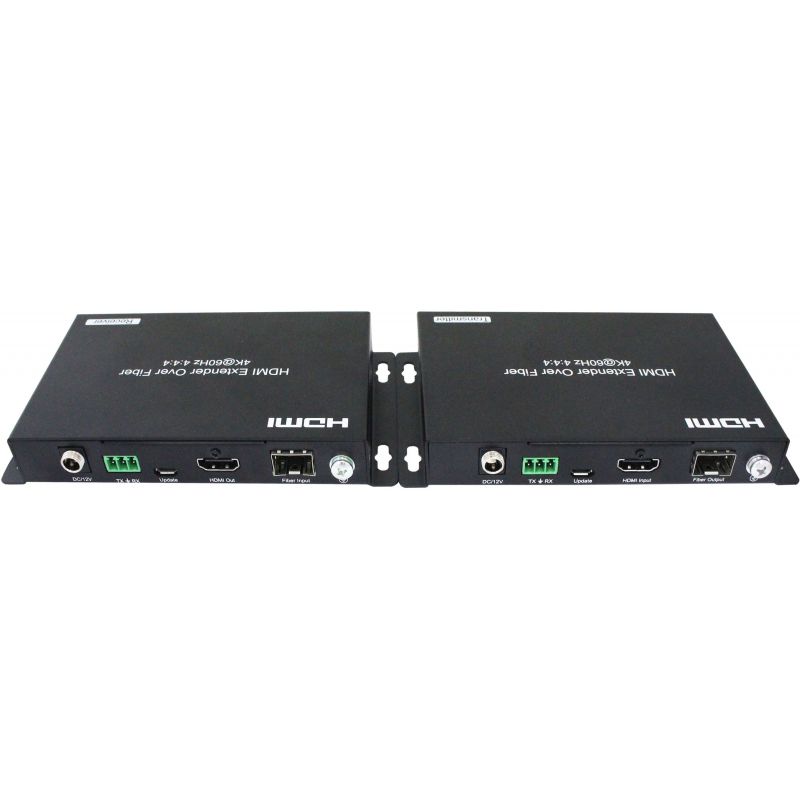 Extender HDMI 2.0 Fiber optic SFP 4K 60hz HDR 60km