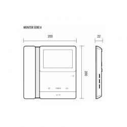 Tegui Monitor Color Serie 8 2 Hilos