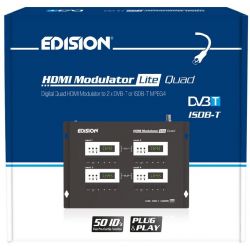 Modulator Edision HDMI Lite DVB-T Quad 4 channels