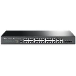 TP-Link T2500-28TC Switch Gestionable L2 JetStream de 24 Puertos de 10/100Mbps + 4-Puertos Gigabit