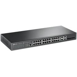 TP-Link T2500-28TC Switch Gestionable L2 JetStream de 24 Puertos de 10/100Mbps + 4-Puertos Gigabit