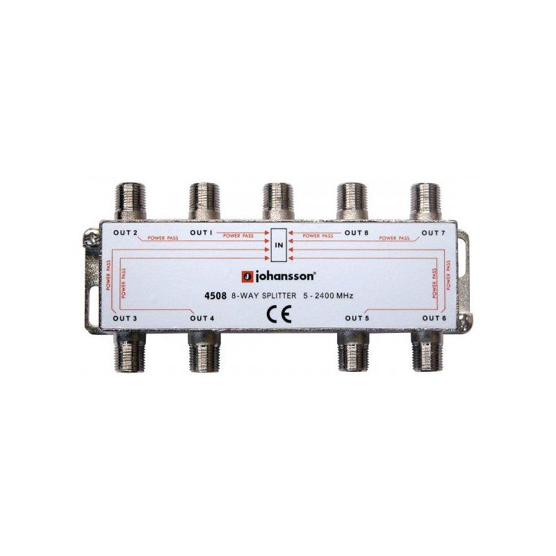 Distribuidor de 8 vias - Fluxo de corrente Johansson