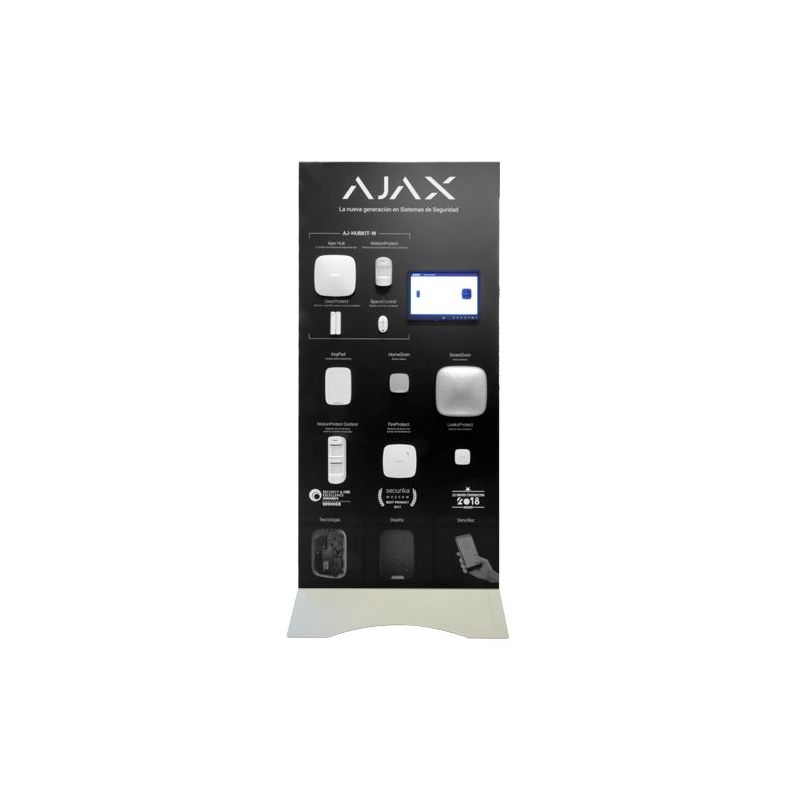 Ajax AJ-BTOTEM-W-ES - Expositor Demo de pie, Kit de alarma profesional Ajax,…