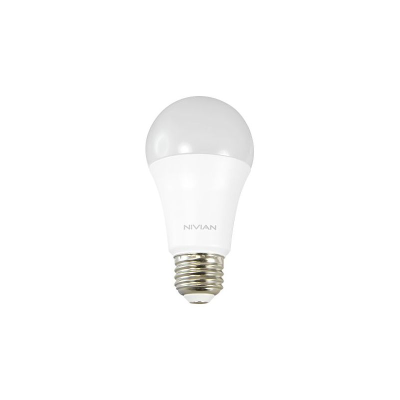 Nivian NVS-RGBWBULB-8E27-W - Bombilla inteligente RGB, WiFi 2.4 GHz IEEE802.11…