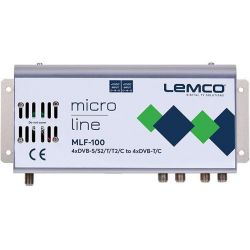 Lemco MLF-100 4 x DVB-S/S2/T/T2/C para 4 x DVB-T/C