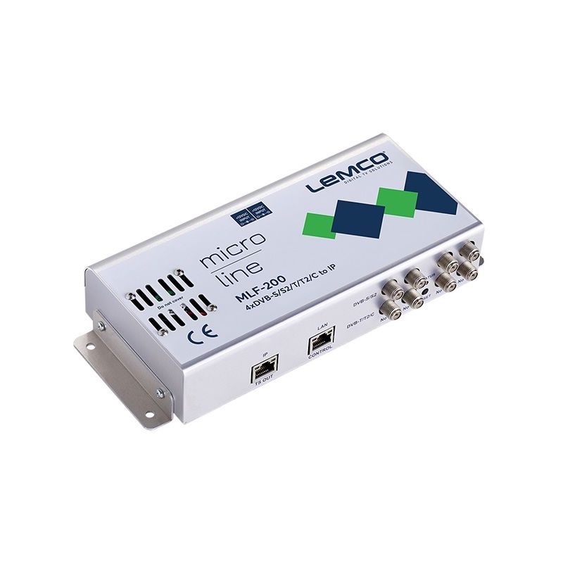 Lemco MLF-200 4 x DVB-S/S2/T/T2/C to IP