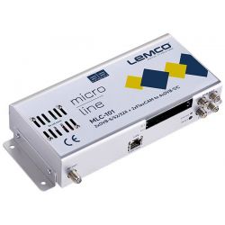 Lemco MLC-101 2 x DVB-S/S2/S2X + 2 x FlexCAM to 4 x DVB-T/C