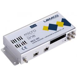 Lemco MLC-301 2 x DVB-S/S2/S2X + 2 x FlexCAM à 4 x DVB-T/C + IP streaming