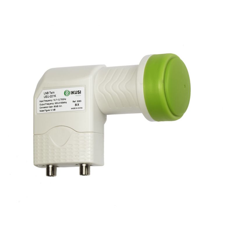 Ikusi UEU-221K LNB Twin 2 salidas. 58dB