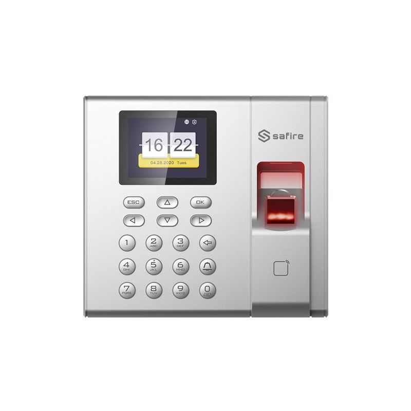 Safire SF-AC3003KMFD-IP - Control de Acceso y Presencia, Huellas, Tarjeta Mifare…