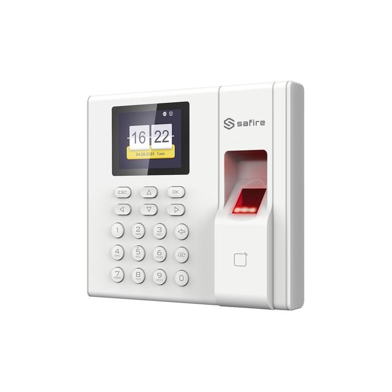 Safire SF-AC3002KEMD-IP - Control de Presencia, Huellas, Tarjeta EM y Teclado,…