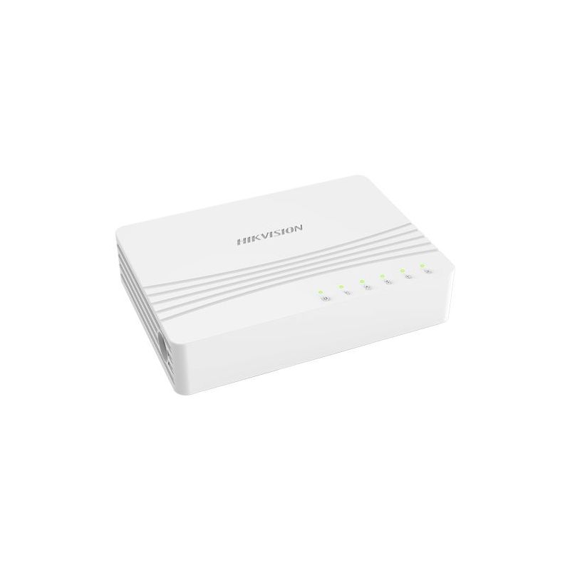 Hikvision DS-3E0505D-E - Desktop Switch da Hikvision, 5 portas RJ45, Velocidade…