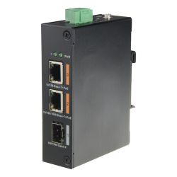 X-Security XS-SW0302HIPOE-G60DIN - Switch HiPoE X-Security, 2 puertos PoE + 1 puerto…