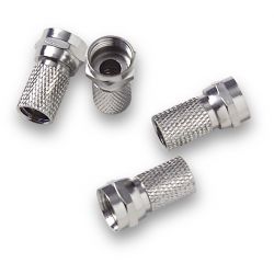 Alcad MC-302 Male f connector  coax. ø 6.9 7.2 mm