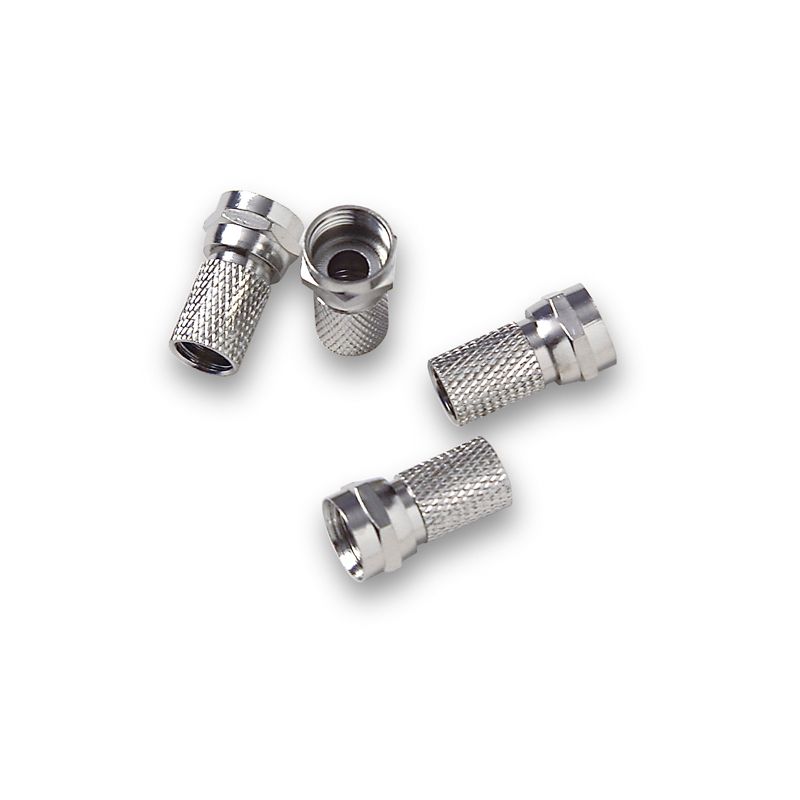 Alcad MC-302 Male f connector  coax. ø 6.9 7.2 mm