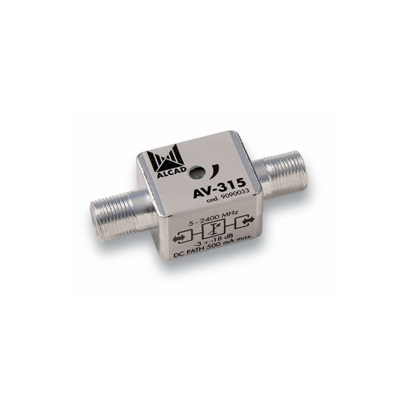 Alcad AV-315 Atenuador variable 18 db (5-2400mhz)pc