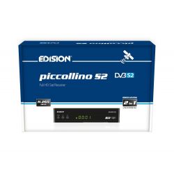 EDISION Piccollino S2 Récepteur satellite H.265/HEVC