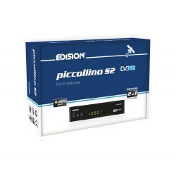 EDISION Piccollino S2 Récepteur satellite H.265/HEVC