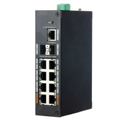 X-Security XS-SWI1108HIPOE-G120DIN - Switch Industrial X-Security, 8 puertos PoE (RJ45) + 2…