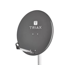 Triax TDS 65 Galvanized steel satellite dish 65cm Anthracite gray