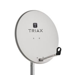 Triax TDS 80 Galvanized steel satellite dish 80cm Light gray